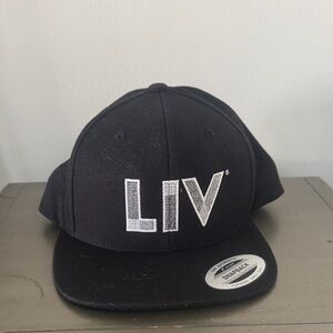 Black LIV Snapback Hat